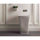 Свободностояща Монолитна Мивка със Задно Оттичане 60х40см. VANITY BASINS